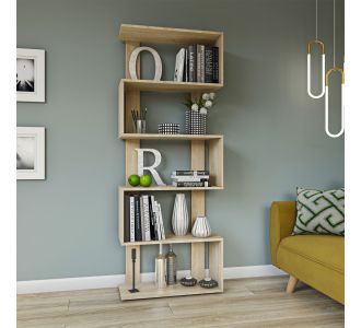 Βιβλιοθήκη Regal 68x30x176cm Σονόμα AlphaB2B |  Παιδικά έπιπλα στο espiti