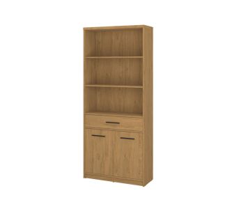 Βιβλιοθήκη Pavi Βελανιδιά 84.3x33.8x197.2cm AlphaB2B |  Παιδικά έπιπλα στο espiti