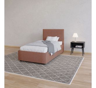 Κρεβάτι Billy Τερακότα 90x200cm AlphaB2B |  Κρεβάτια στο espiti