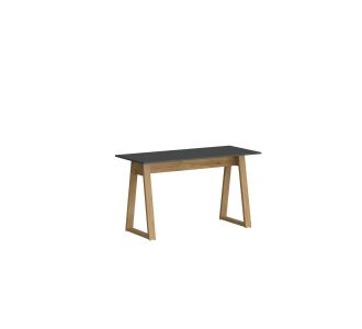 Γραφείο Pluton Ανθρακί-Χρυσό Δρυς 138x60x77cm AlphaB2B |  Γραφεία στο espiti