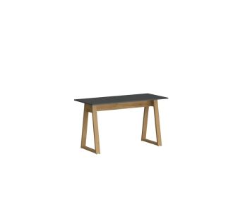 Γραφείο Pluton Ανθρακί-Χρυσό Δρυς 138x60x77cm AlphaB2B |  Γραφεία στο espiti