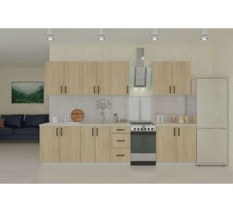 Κουζίνα Liana 8 Τεμαχίων Σονόμα AlphaB2B |  Σετ Κουζίνες στο espiti