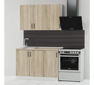 Κουζίνα Modest Σετ 4 Κουτιών Σονόμα Άνω Κουτιά 120cm Κάτω 120cm AlphaB2B |  Σετ Κουζίνες στο espiti
