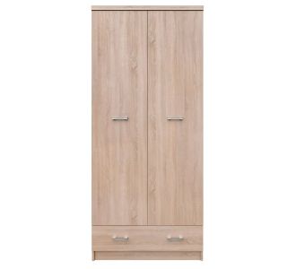 Ντουλάπα Δίφυλλη Top Mix Sonoma 80x57x183cm AlphaB2B |  Ντουλάπες ρούχων στο espiti