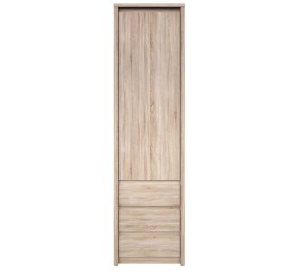 Ντουλάπα Μονόφυλλη Norton Sonoma 57x40x210εκ AlphaB2B |  Ντουλάπες ρούχων στο espiti