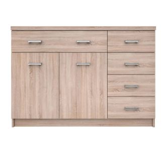 Μπουφές ΚΟΜ2D5S 120x33x85εκ Sonoma AlphaB2B |  Μπουφέδες στο espiti