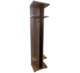 Κρεμάστρα Laura 50x34x208,8εκ Σονόμα-Μαύρη AlphaB2B |  Καλόγεροι -Κρεμάστρες στο espiti