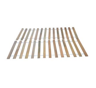 Πάτωμα Κρεβατιού Ημίδιπλο 120x200 Mασίφ Ξύλο με Ιμάντα AlphaB2B |  Κρεβάτια στο espiti