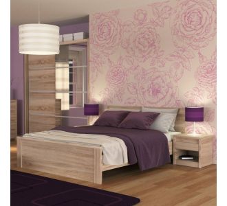 Κρεβάτι Norton Διπλό Με Τάβλες Σονόμα 160x200cm AlphaB2B |  Κρεβάτια στο espiti