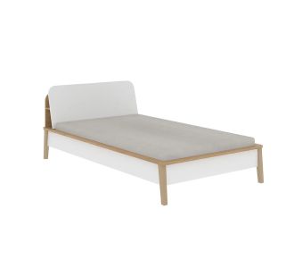 Κρεβάτι Neptune Ημίδιπλο Με Πατωμα Λευκό-Σονόμα 120x200cm AlphaB2B |  Κρεβάτια στο espiti