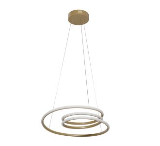 Κρεμαστό Φωτιστικό LED 70W 3500Lm Μπρονζέ Φ50x100cm AlphaB2B |  Οροφής στο espiti