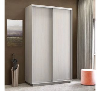 Ντουλάπα Diamont Λευκό 140x60x220cm AlphaB2B |  Ντουλάπες ρούχων στο espiti