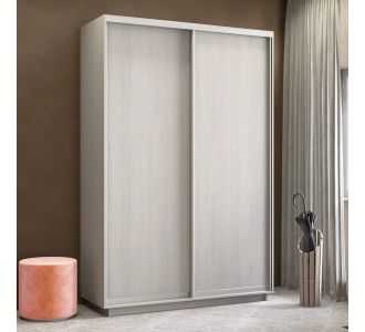 Ντουλάπα Diamont Λευκό 150x60x220cm AlphaB2B |  Ντουλάπες ρούχων στο espiti