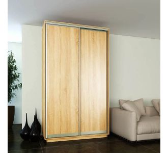 Ντουλάπα Diamont Χρυσό Δρυς 150x60x220cm AlphaB2B |  Ντουλάπες ρούχων στο espiti
