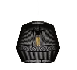Κρεμαστό Μονόφωτο Φωτιστικό Μάυρο 803 Ε27 Φ39x120cm AlphaB2B |  Οροφής στο espiti