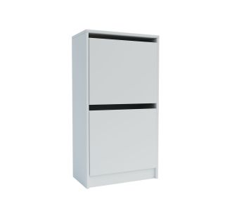 Παπουτσοθήκη Rolf Λευκό 50x28x94cm AlphaB2B |  Παπουτσοθήκες στο espiti