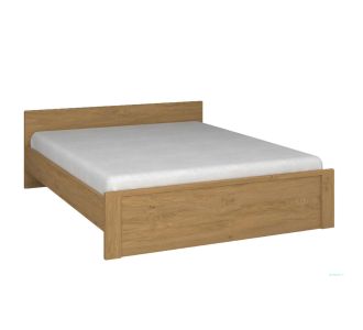 Κρεβάτι Pavi Διπλό Βελανιδιά χωρίς πάτωμα 160x200cm AlphaB2B |  Κρεβάτια στο espiti