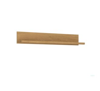 Κρεμαστό Ράφι Pavi Βελανιδιά 120x23.6x20cm AlphaB2B |  Ραφιέρες τοίχου στο espiti
