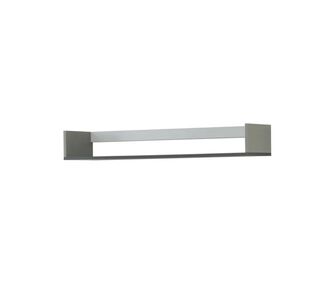 Κρεμαστό Ράφι Timmy Λευκό-Γραφίτη-Γκρι 120x25x16.6cm AlphaB2B |  Παιδικά έπιπλα στο espiti