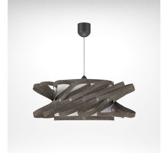 Φωτιστικό Κρεμαστό Majorka Μονόφωτο Γκρί (PP-PVC) Ε27 58x58x80cm AlphaB2B |  Οροφής στο espiti