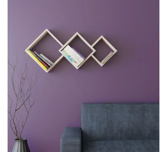 Ραφιέρα SUNY 105x15x50cm Sonoma AlphaB2B |  Παιδικά έπιπλα στο espiti