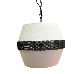 Φωτιστικό Μοντέρνο κρεμαστό  Ύφασμα Μονόφωτο Ε27 Φ41x80εκ AlphaB2B |  Οροφής στο espiti