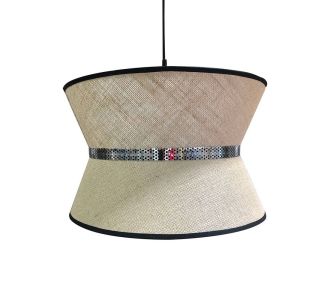 Φωτιστικό Μοντέρνο κρεμαστό  Ύφασμα Μονόφωτο Ε27 Φ40x80εκ AlphaB2B |  Οροφής στο espiti