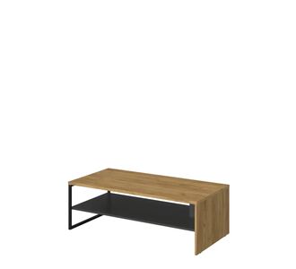 Τραπέζι Σαλονιού Santes Χρυσό Δρυς-Γραφίτης 120x60x40cm AlphaB2B |  Τραπεζάκια σαλονιού στο espiti
