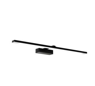 Φωτιστικό Led Επίπλου 6.5W 6000K 500Lm Μαύρο 55x13x3cm AlphaB2B |  Απλίκες στο espiti