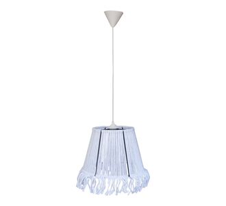 Φωτιστικό Κρεμαστό Μονόφωτο Λευκό Ε27 Φ30x85cm AlphaB2B |  Οροφής στο espiti