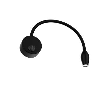 Φωτιστικό Τοίχου Led 3W 4000K Μαύρο 40x8x3cm AlphaB2B |  Απλίκες στο espiti