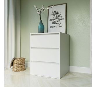 Συρταριέρα Idea Λευκό 60x42x76cm AlphaB2B |  Συρταριέρες -Κονσόλες στο espiti