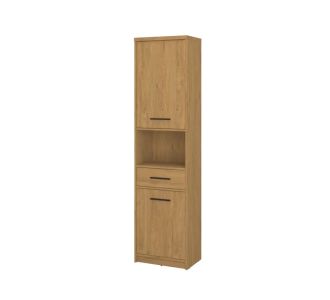 Ραφιέρα Pavi Βελανιδιά 50x33.8x197.2cm AlphaB2B |  Παιδικά έπιπλα στο espiti
