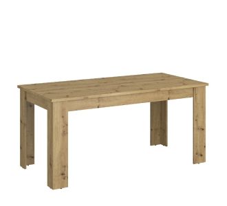 Τραπέζι Ayson Βελανιδιά με σκούρα νερά 160x80x75.1cm AlphaB2B |  Σετ τραπεζαρίες στο espiti