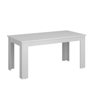 Τραπέζι Erden Λευκό 160x80x75.1cm AlphaB2B |  Σετ τραπεζαρίες στο espiti