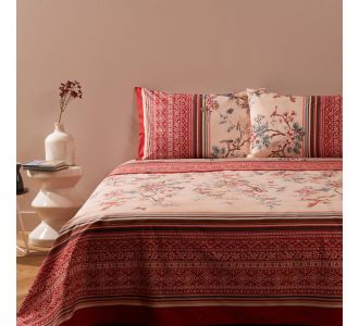 ΣΕΝΤΟΝΙΑ ΣΕΤ   ΡΑLLΑΝΖΑ ΣΕΤ 4ΤΕΜ ΡΟΖ (Ρ1   ΡΙΝΚ ) 250Χ280CΜ 100%CΟΤΤΟΝ   ΒΑSSΕΤΤΙ GRΑΝFΟULΑRD |  Μονόχρωμα Υπέρδιπλα στο espiti