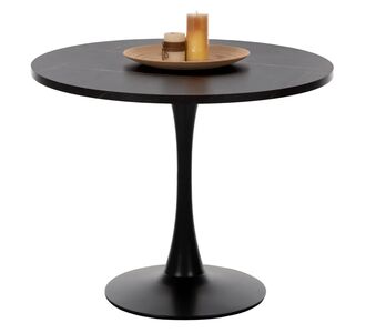 ΤΡΑΠΕΖΙ ΤΡΑΠΕΖΑΡΙΑΣ ROLLO HM9421.12 ΣΤΡΟΓΓΥΛΟ BLACK MARBLE Φ90x74Υεκ. |  Τραπεζάκια σαλονιού στο espiti