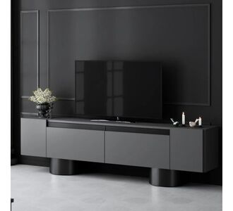 Έπιπλο τηλεόρασης Haven Megapap χρώμα ανθρακί 180x30x50εκ. |  Έπιπλα τηλεόρασης στο espiti