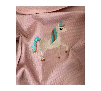 Κουβέρτα Πικέ Αγκαλιάς & Λίκνου 80 Χ 110 Zephyr Astron Italy |  Βρεφικές Κουβέρτες στο espiti