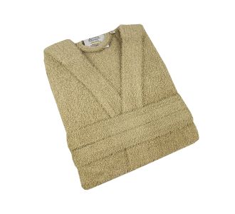 Μπουρνούζι Με Κουκούλα Beige - Large Astron Italy |  Μπουρνούζια στο espiti