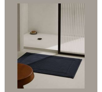 Πατάκι Μπάνιου Ξενοδοχείου 100% cotton Black Astron Italy |  Μπάνιο στο espiti