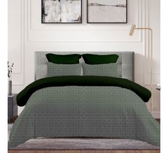 Σεντόνι Με Λάστιχο (160x200+30) Boho Green Astron Italy |  Σεντόνια Μονά / Ημίδιπλα στο espiti