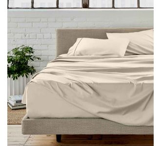 Σεντόνι Με Λάστιχο (160x200+40) Beige Astron Italy |  Σεντόνια Μονά / Ημίδιπλα στο espiti