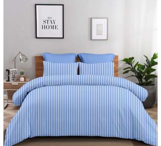 Σετ Σεντόνια 2Χ(1.75Χ2,60) + 1Χ(52Χ72) Silvia Blue Astron Italy |  Σεντόνια Μονά / Ημίδιπλα στο espiti