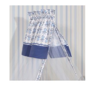 Κουνουπιέρα 180x500 cm Design 941Μπλε-Εμπριμέ |  Βρεφικές Πάντες στο espiti