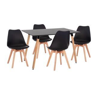 ΣΕΤ ΤΡΑΠΕΖΑΡΙΑΣ 5ΤΜΧ VEGAS HM21185 MDF TOP ΣΕ ΜΑΥΡΟ--ΠΟΔΙΑ ΟΞΙΑΣ |  Σετ τραπεζαρίες στο espiti