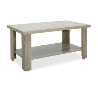 Τραπέζι σαλονιού RIANO pakoworld χρώμα sonoma 89,5x49,5x42,5εκ |  Τραπεζάκια σαλονιού στο espiti
