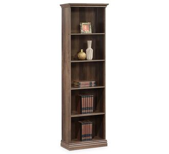 Βιβλιοθήκη Mozart pakoworld χρώμα καρυδί 60x34,5x202,5εκ |  Βιβλιοθήκες στο espiti