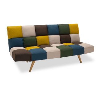 Καναπές - κρεβάτι 3θέσιος Freddo II pakoworld με ύφασμα πολύχρωμο 182x81x84εκ |  Καναπέδες στο espiti