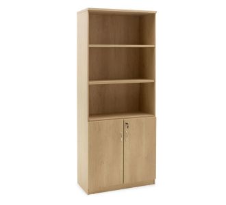 Βιβλιοθήκη γραφείου επαγγελματική Amazon pakoworld χρώμα sonoma 80x40x200εκ |  Βιβλιοθήκες στο espiti